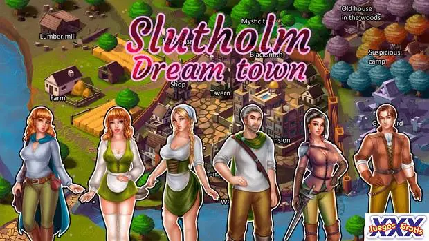 SLUTHOLM: DREAM TOWN [SEPTEMBER 2021] [DAROT GAMES]