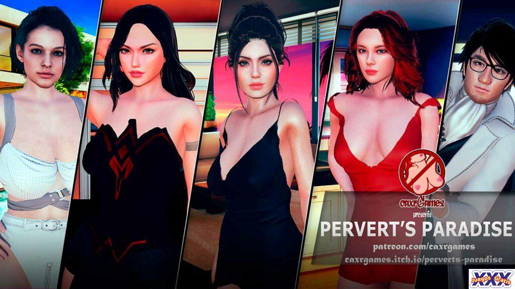 perverts paradise portada juegosXXXgratisCOM - Los mejores juegos porno gratis listos para descargar. Juegos XXX Gratis !.