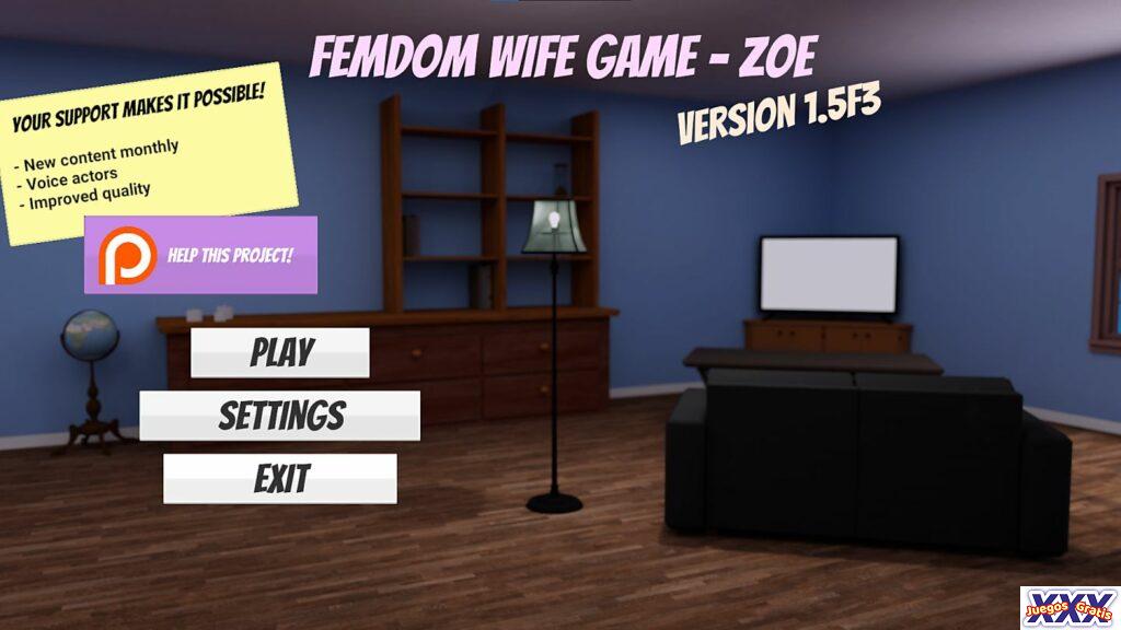 femdom wife game portada juegosXXXgratisCOM - Los mejores juegos porno gratis listos para descargar. Juegos XXX Gratis !.