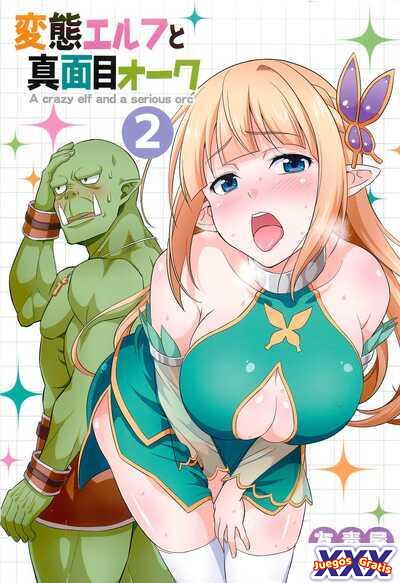 A crazy elf and a serious orc 2