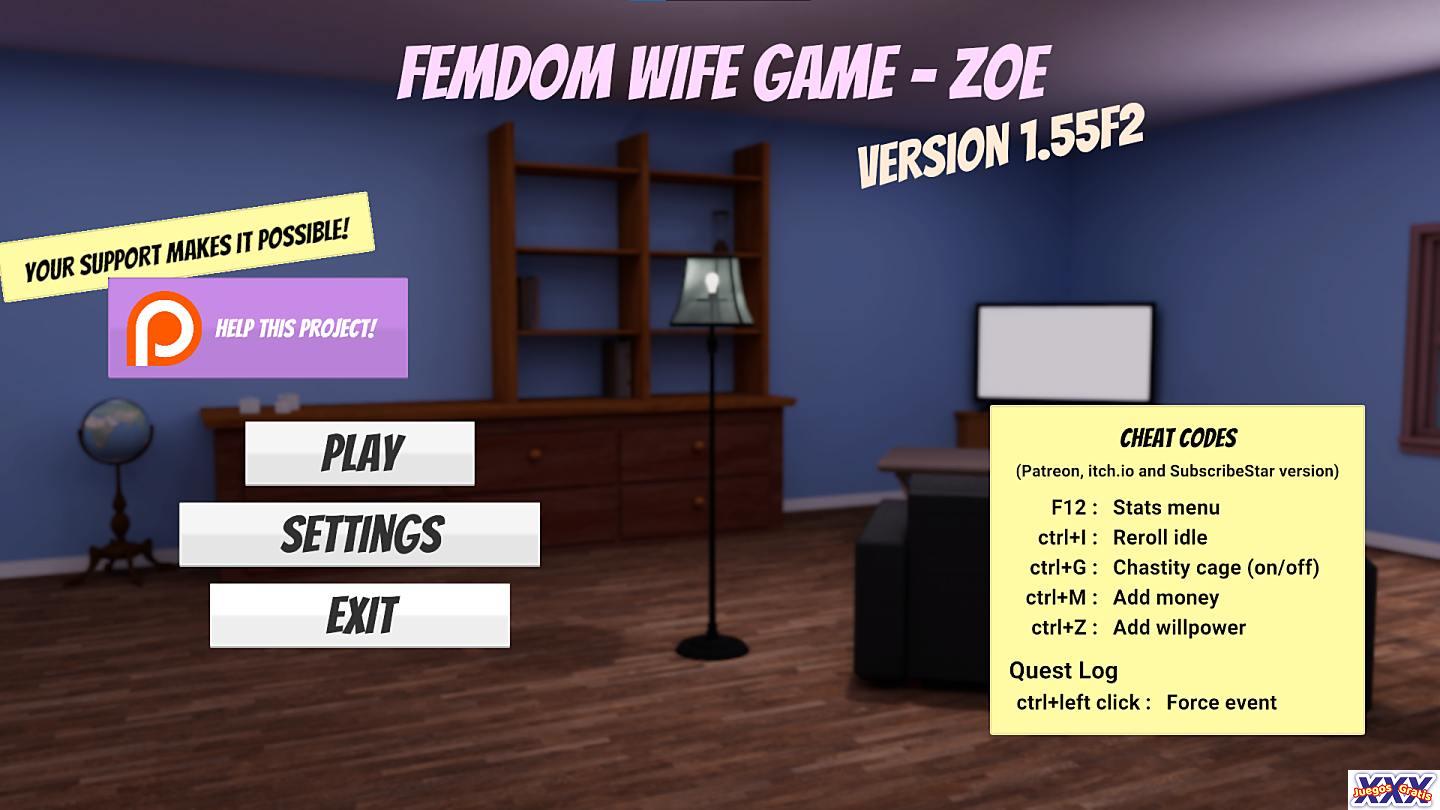 FEMDOM WIFE GAME – ZOE [V1.57F1] [FEMDOM WIFE GAME]