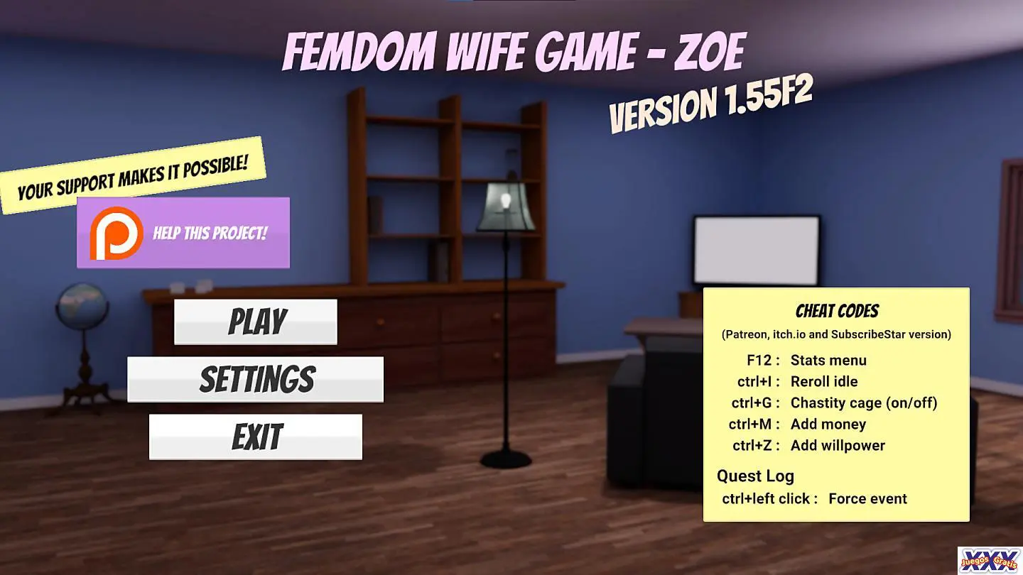 FEMDOM WIFE GAME – ZOE [V1.57F1] [FEMDOM WIFE GAME] — juegosXXXgratis.com