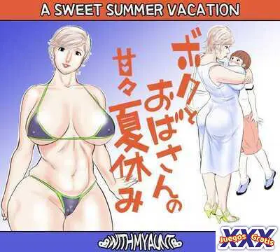 Boku to Oba-san no AmaAma Natsuyasumi