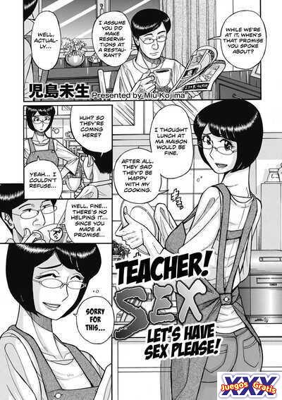 Teacher! Let’s have sex please!
