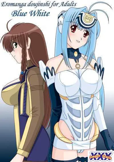 Blue White