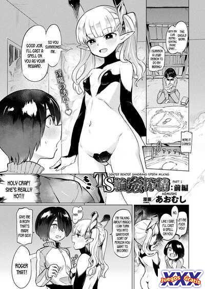 Gender Bender Gangbang Sperm Milking