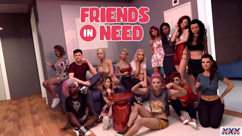friends in need portada juegosXXXgratisCOM - Los mejores juegos porno gratis listos para descargar. Juegos XXX Gratis !.