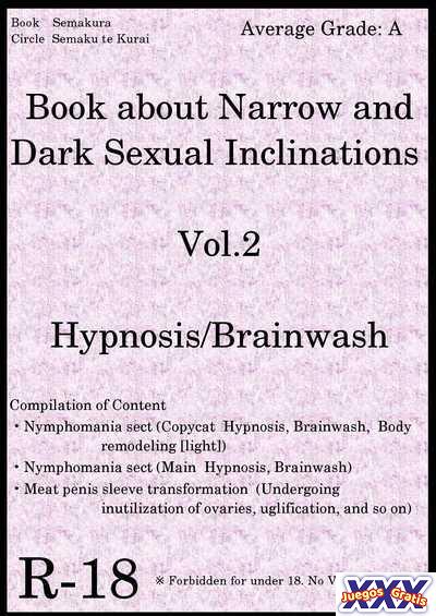 Book about Narrow and Dark Sexual Inclinations Vol.2 Hypnosis/Brainwash