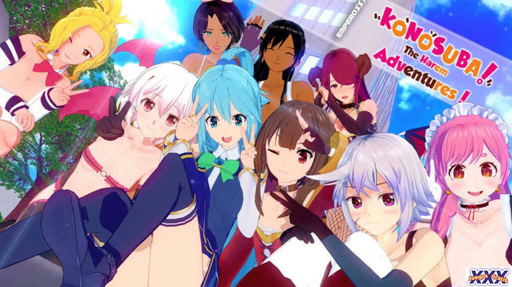 konosuba the harem adventures portada juegosXXXgratisCOM - Los mejores juegos porno gratis listos para descargar. Juegos XXX Gratis !.