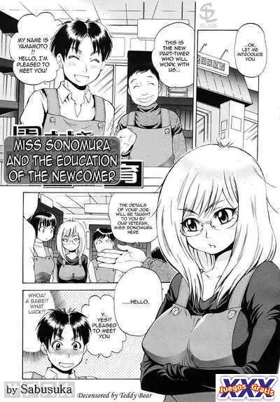 Miss Sonomura And The Education Of The Newcomer